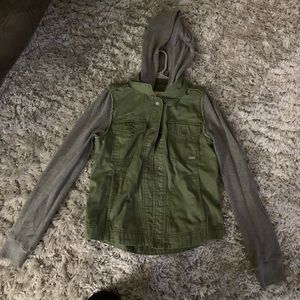 Holister Zip Up Sweatshirt Jacket